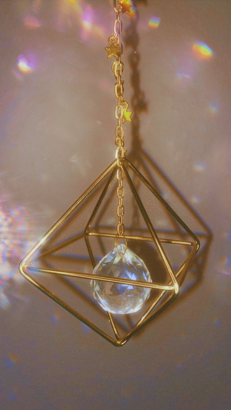 Geometric celestial sun-catchers 