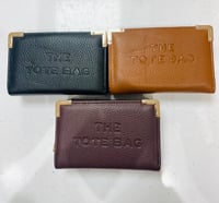 Tote Metal Edged Purse 