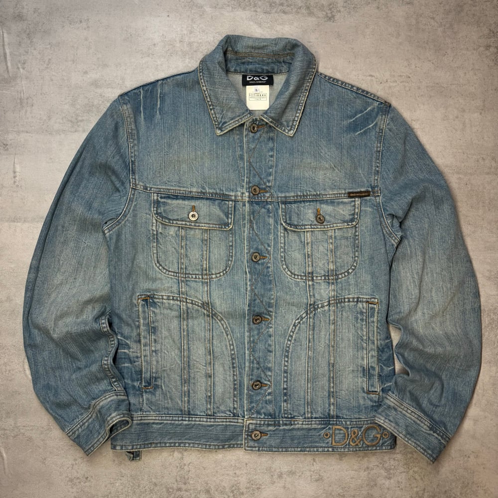 Image of 2000s Dolce & Gabbana Denim Jacket, size medium