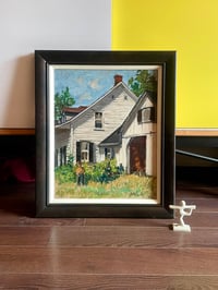 Image 1 of Rural Oil Landscape on Board