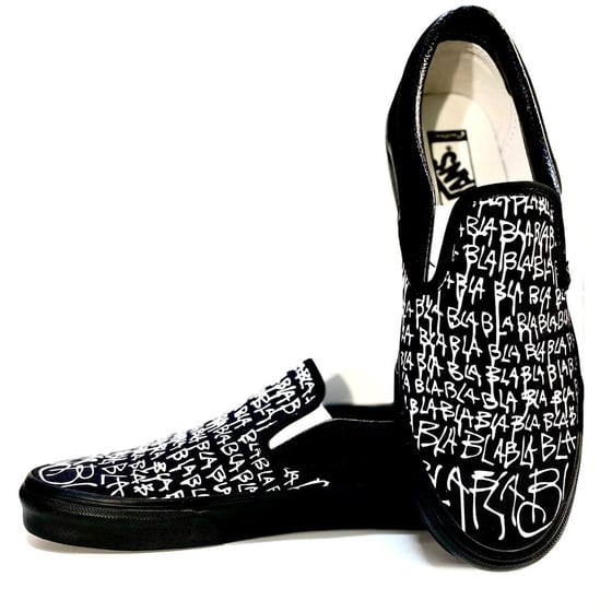 Image of BLABLABLA Custom ZP SLip-on Vans