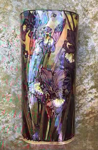 Image 1 of “Iris” reduction lustre vase