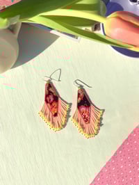 Image 1 of Black corset floreado