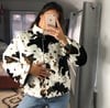 Cow Faux Fur Jacket 