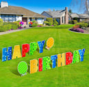 Image 1 of Happy Birthday yard sign