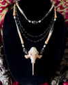 Fruit Bat Skull - Layered Necklace 