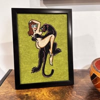 Image 3 of Panther Lady Embroidery
