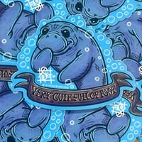 “Cute toots” matte 3” vinyl sticker 