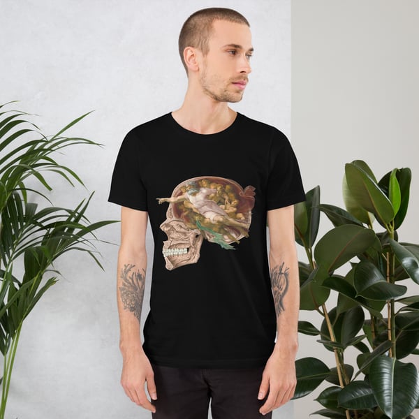 Image of Michelangelo's Brain Unisex t-shirt