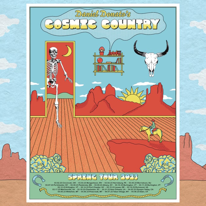 Image of Cosmic Country Spring 2023 - Artist Prints