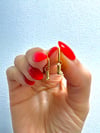 MINI HOOP COWBOY BOOT EARRINGS 