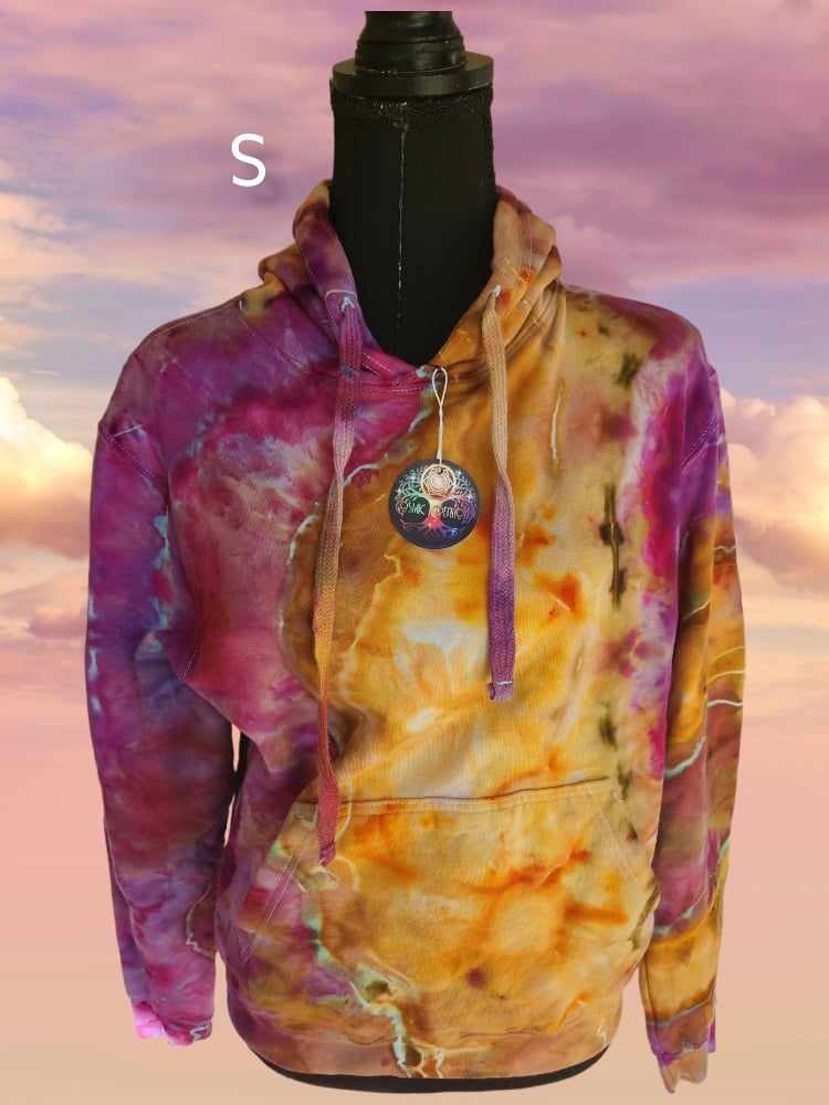 Image of Pull over fleece lined Hoodie Small