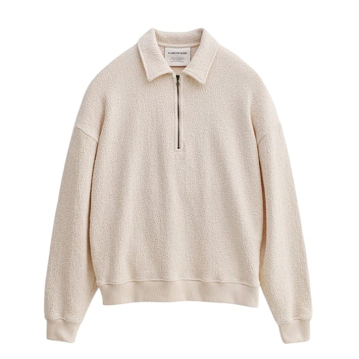 Image of A KIND OF GUISE MADU ZIP POLO MILK