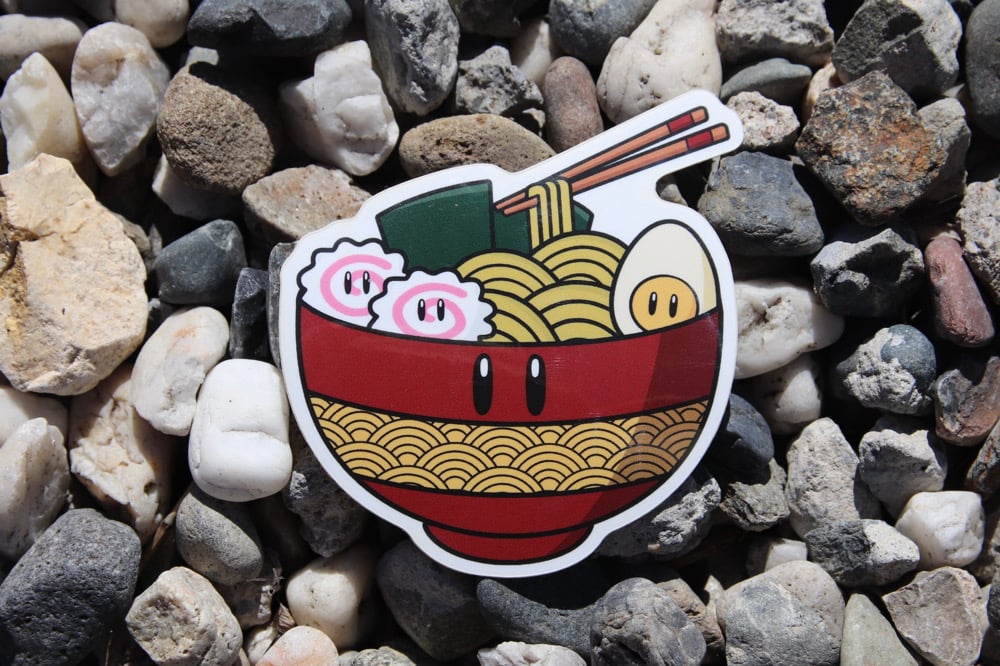 Image of Ramen Bowl Sticker Decal