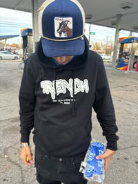 Black “TRENCH” Hoodie