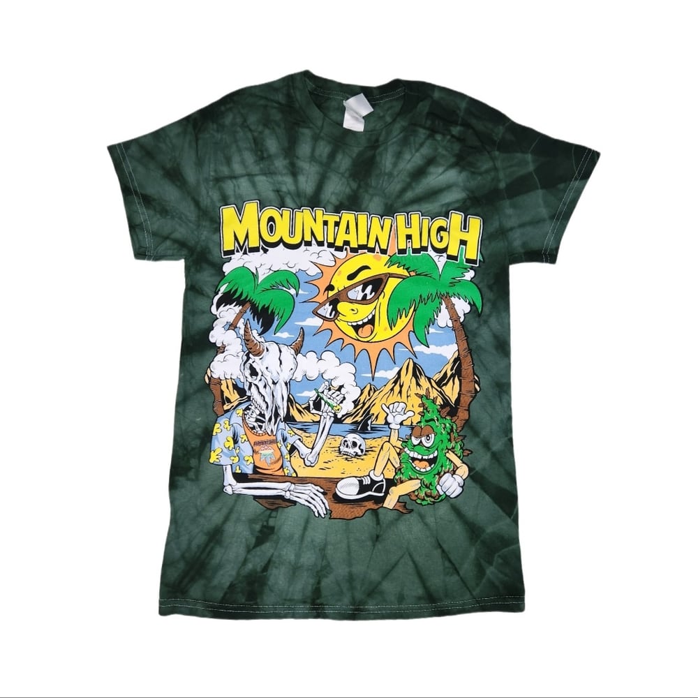 Image of Green Tye-Dye Shirt