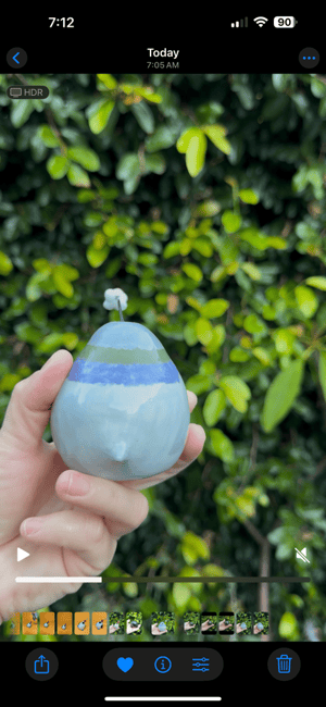 Image of Borby Pigeon bud vase