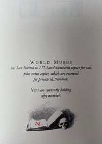 Image 5 of World Muses by Rhys Hughes, Limited Edition-Mount Abraxas