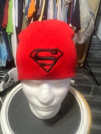 Image 1 of Unisex Superman Beanie is Hat Cap