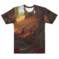 Image 1 of Cavern of Wrath Allover Print T-shirt by Mark Cooper Art