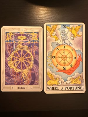 “The Wheel of Fortune” - Art x Divination