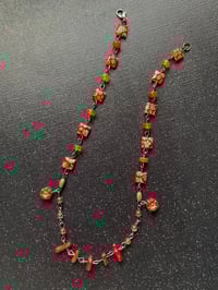 Image 1 of Cherry Coral Bloom Necklace