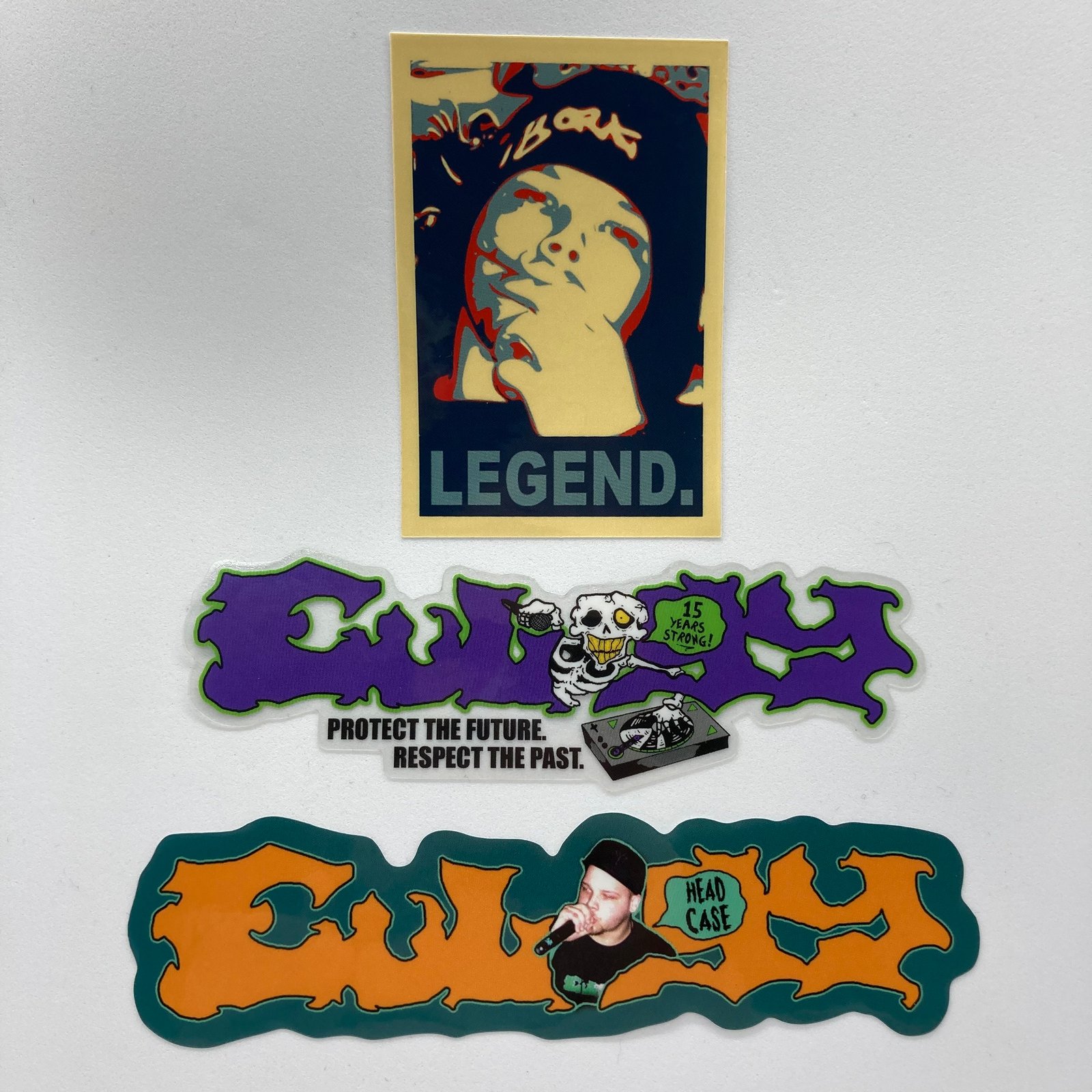 “Eulogy Sticker Bundle” Die-cut Stickers | East Coast Pyratz Apparel