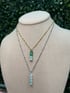 color splash bamboo necklace Image 2