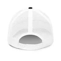 Image 2 of AAG Fish Icon Trucker Cap (Black/White)