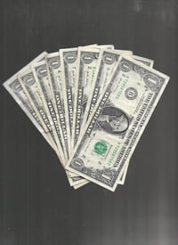 “Couple dollars” 8.5x11 inch signed print