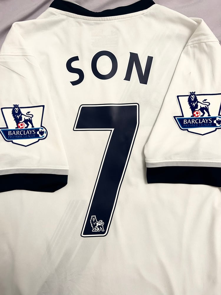 Image of PRE ORDER: Tottenham Hotspur “SON 7” 2015/16 Home Shirt + PL patches (M)