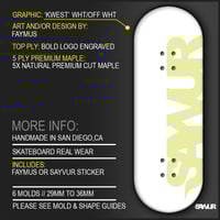 Image 1 of SAYVUR ‘KWEST’ WHITE/OFF WHITE