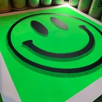 Image 2 of ACID HOUSE CULTURE - NEON GREEN ART PRINT