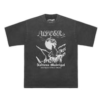 Image 7 of Ulver The Madrigal Of Night Premium T-Shirt – Washed Black Metal Unisex Cotton Tee for Men & Women