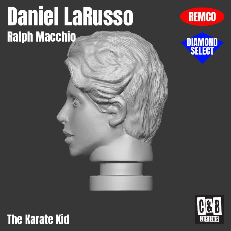 Daniel Larousso 3D printed head