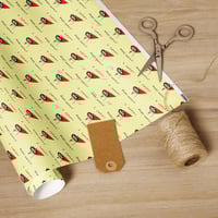 Image 2 of Wrapping paper roll angry women 
