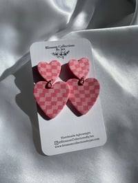 Image 2 of Checkered hearts