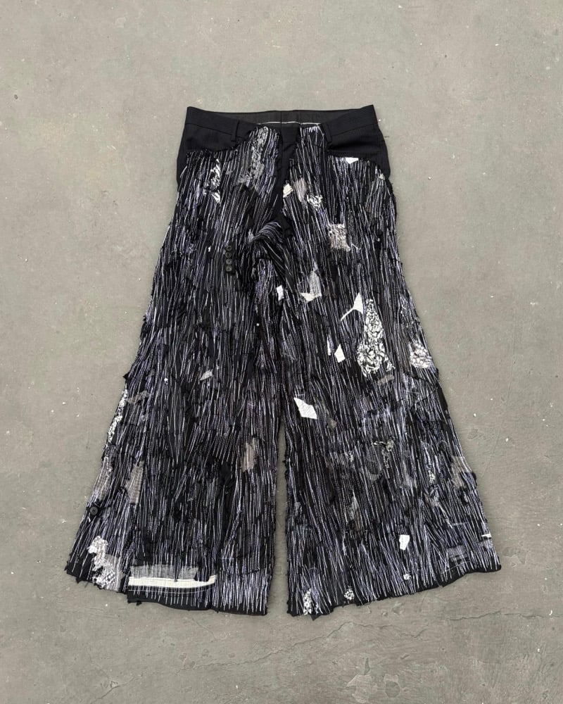 Image of MASSTAK - 191 Destructive Patchwork Trousers