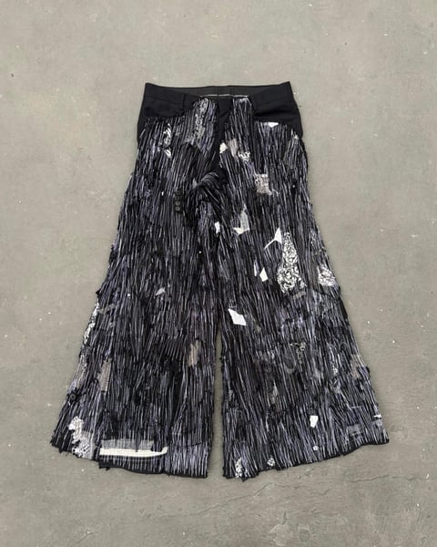 Image of MASSTAK - 191 Destructive Patchwork Trousers