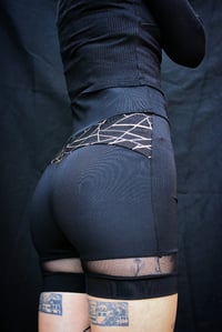 Image 1 of TYRA shorts, mesh stripe 