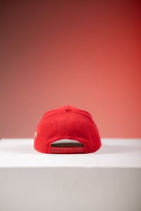 Image 4 of PRE ORDER Philippians 4:6 PRAY Hat "Red"