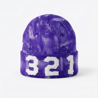 Image 1 of Purple Graffiti Beanie