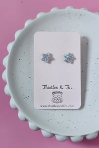 Image 4 of Glitter Star Studs 