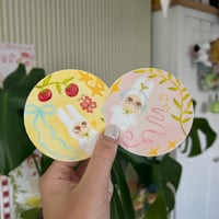 Image 2 of blush bunnies sticker set