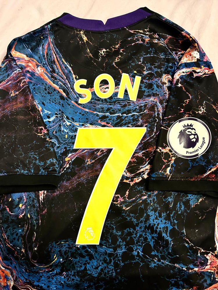 Image of Tottenham Hotspur “SON 7” 2021/22 Away Shirt + PL patch (L)