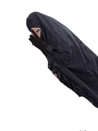 Image 4 of Open Arm Ruffle Cape 