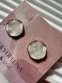Image 8 of Circle earrings 圆形耳钉