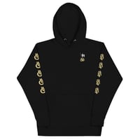 Image 3 of Black Cargo -  Contemporary Urban Art Apparel for the Woke - Warrior - Unisex Hoodie