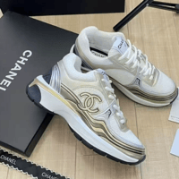 Image 1 of Gold & Silver Running Sneakers copy