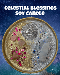 Image 2 of  CELESTIAL BLESSINGS Soy Candle *NEW! I’m 